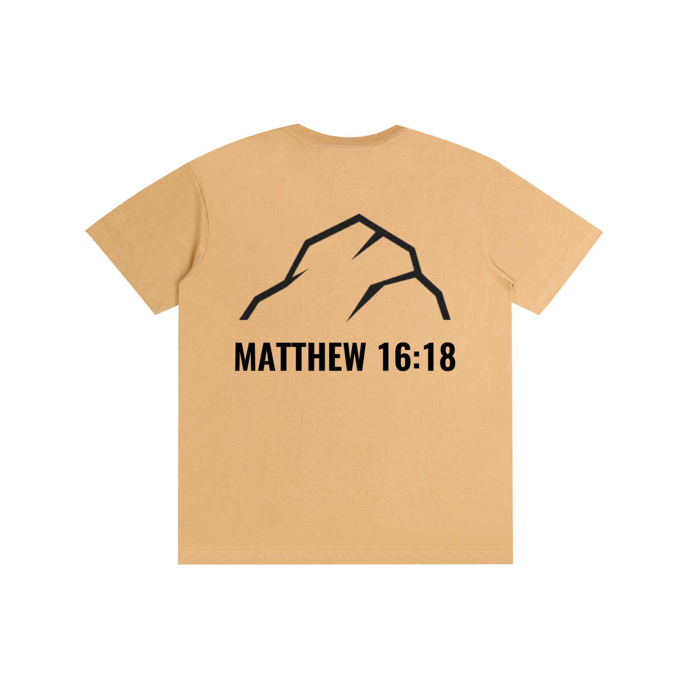 Unshaken Foundation Matthew 16:18 Cotton Tee