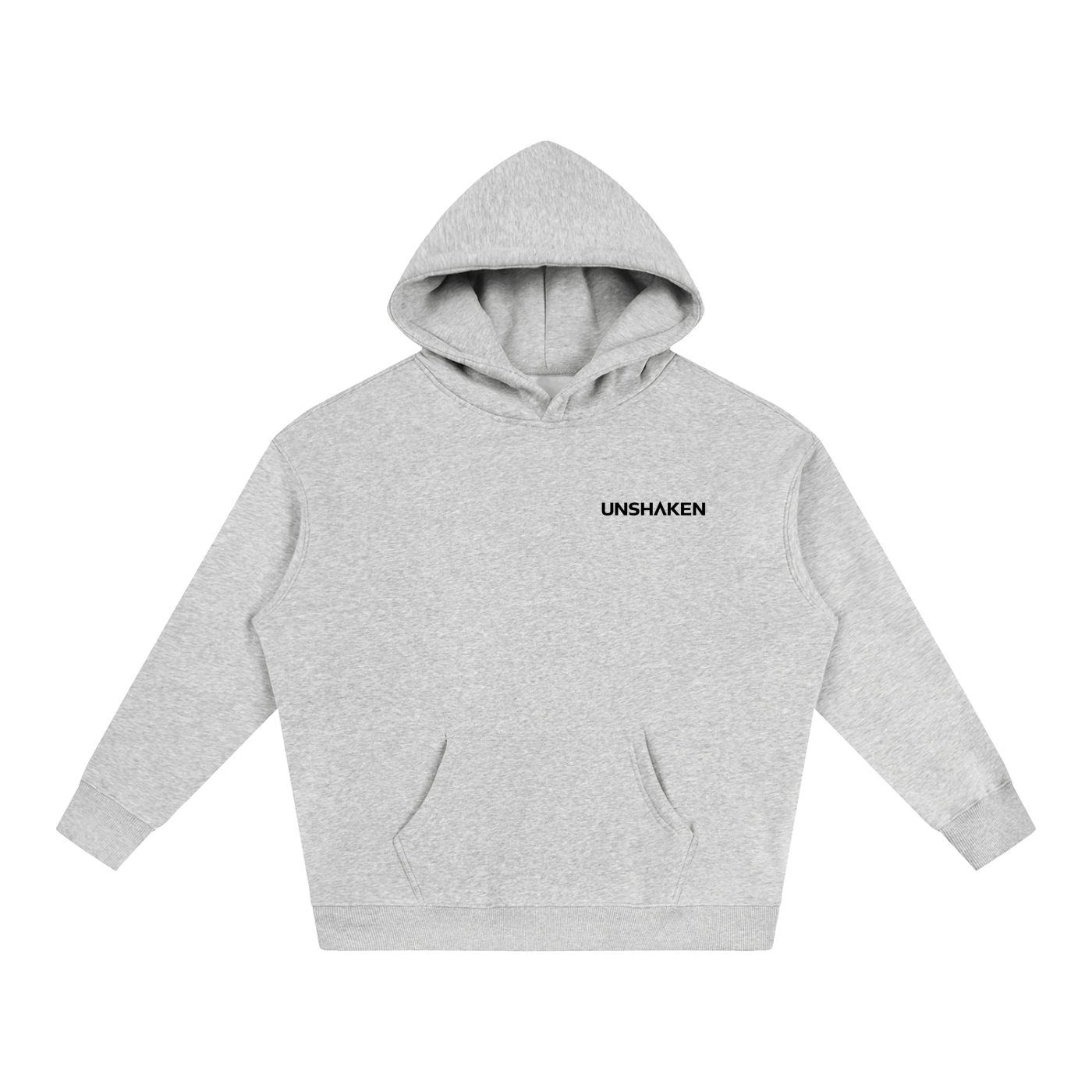 Unshaken Foundation Built On The Rock Oversized Hoodie