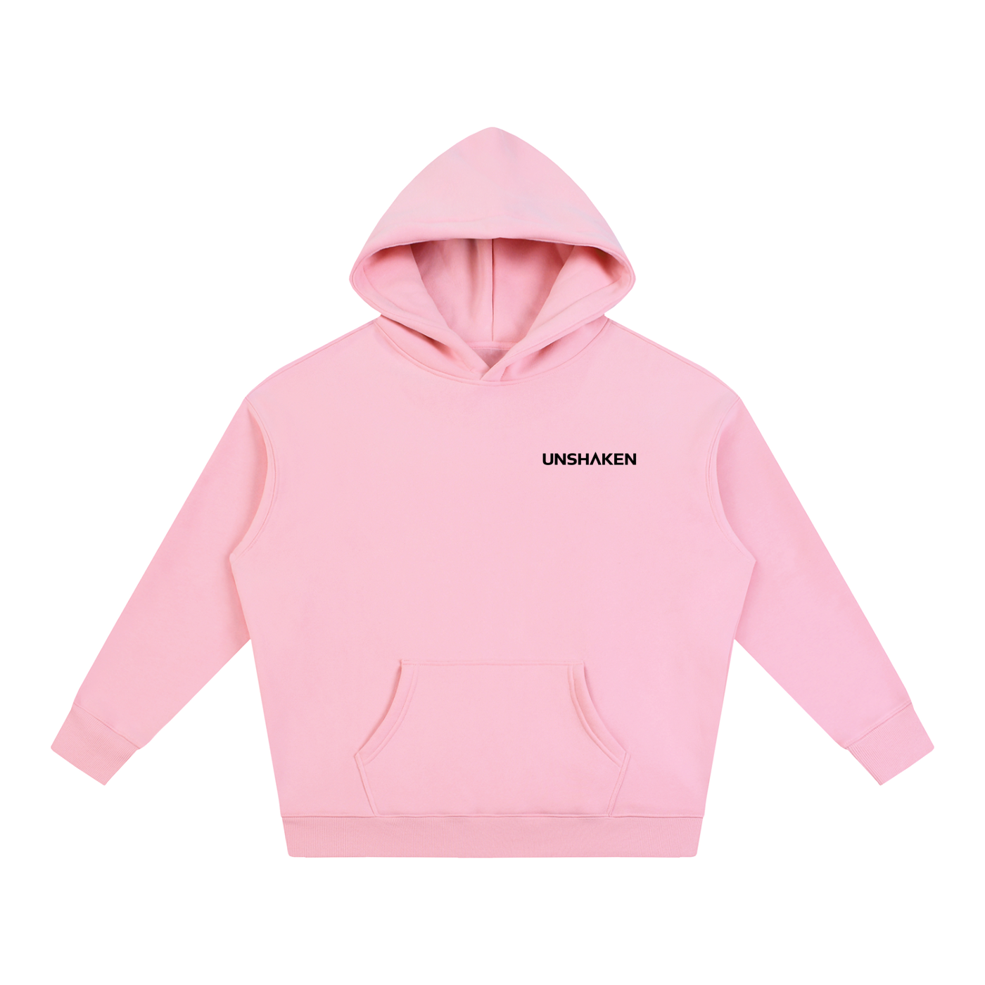 Unshaken Foundation Built On The Rock Oversized Hoodie