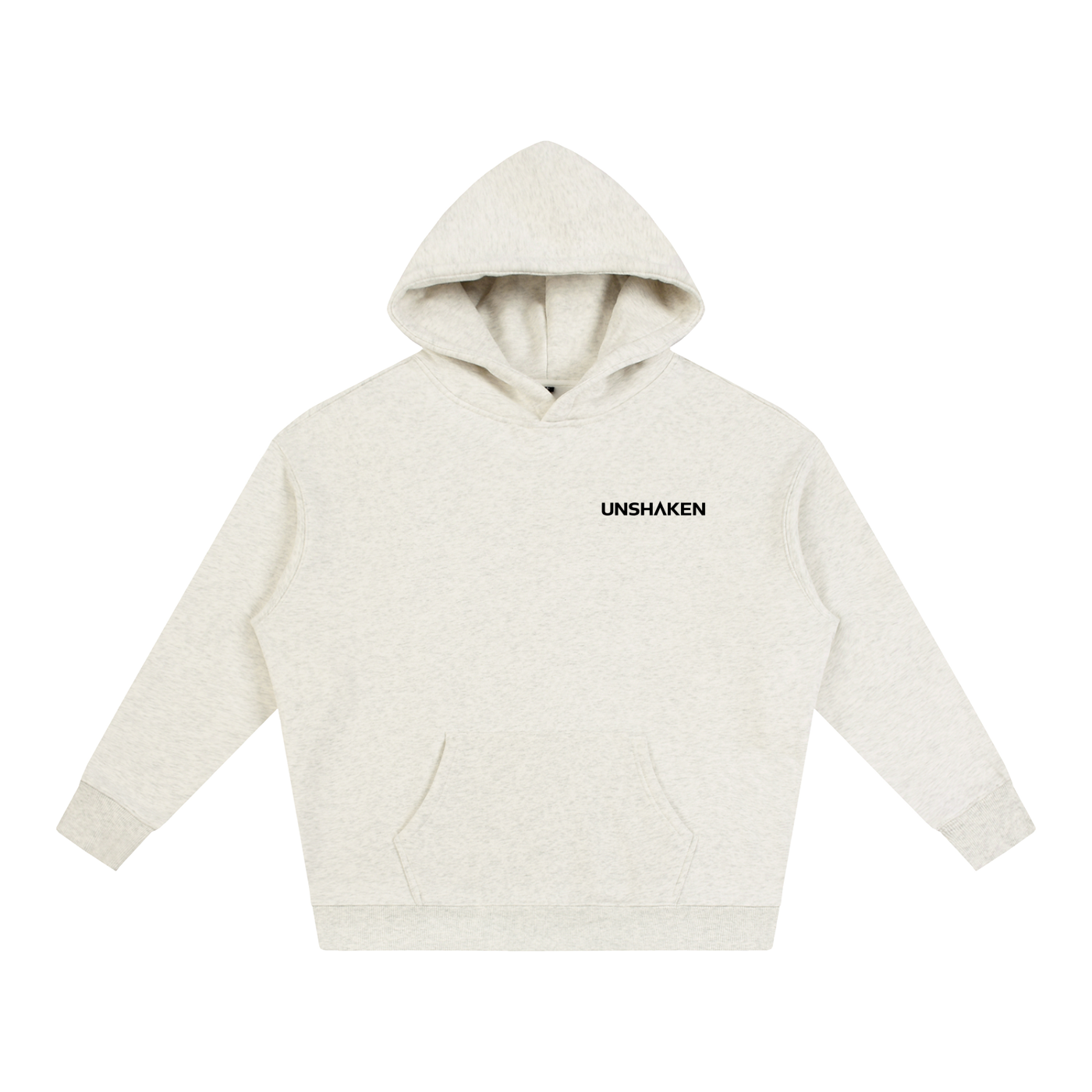 Unshaken Foundation Built On The Rock Oversized Hoodie