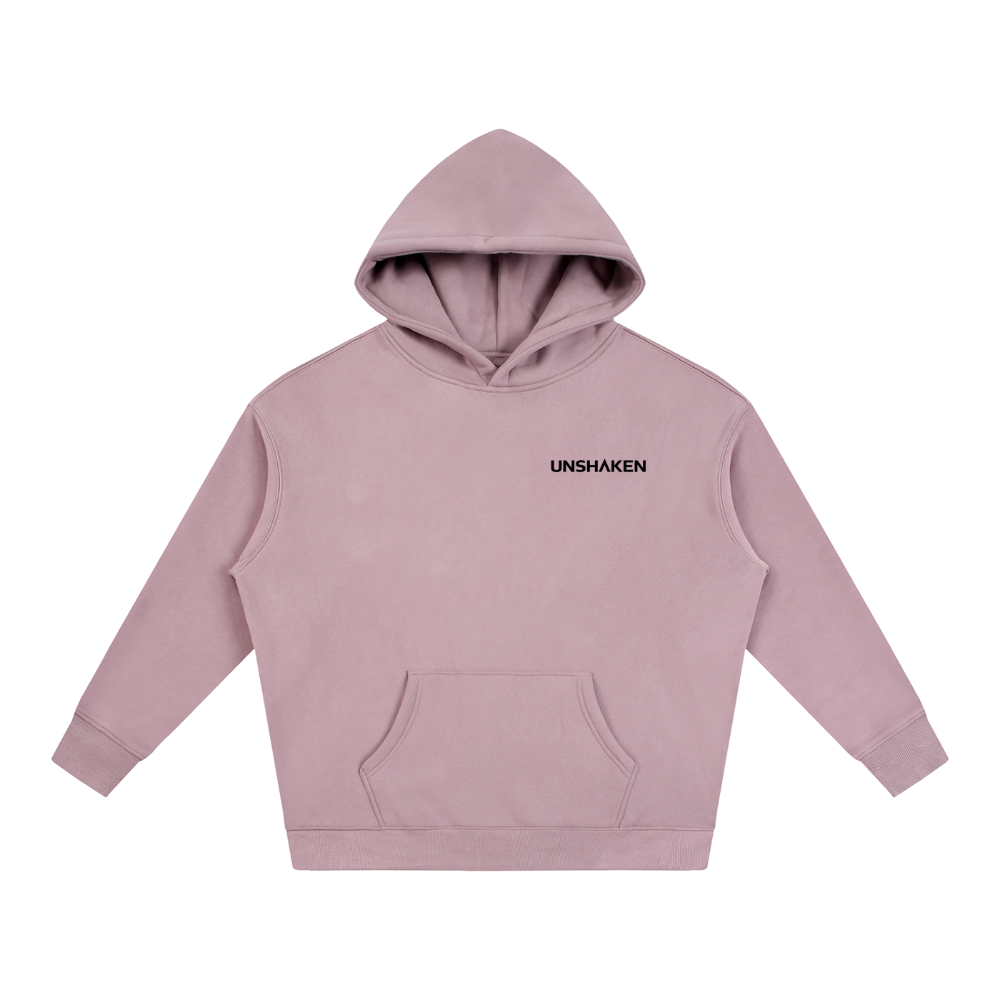 Unshaken Foundation Built On The Rock Oversized Hoodie