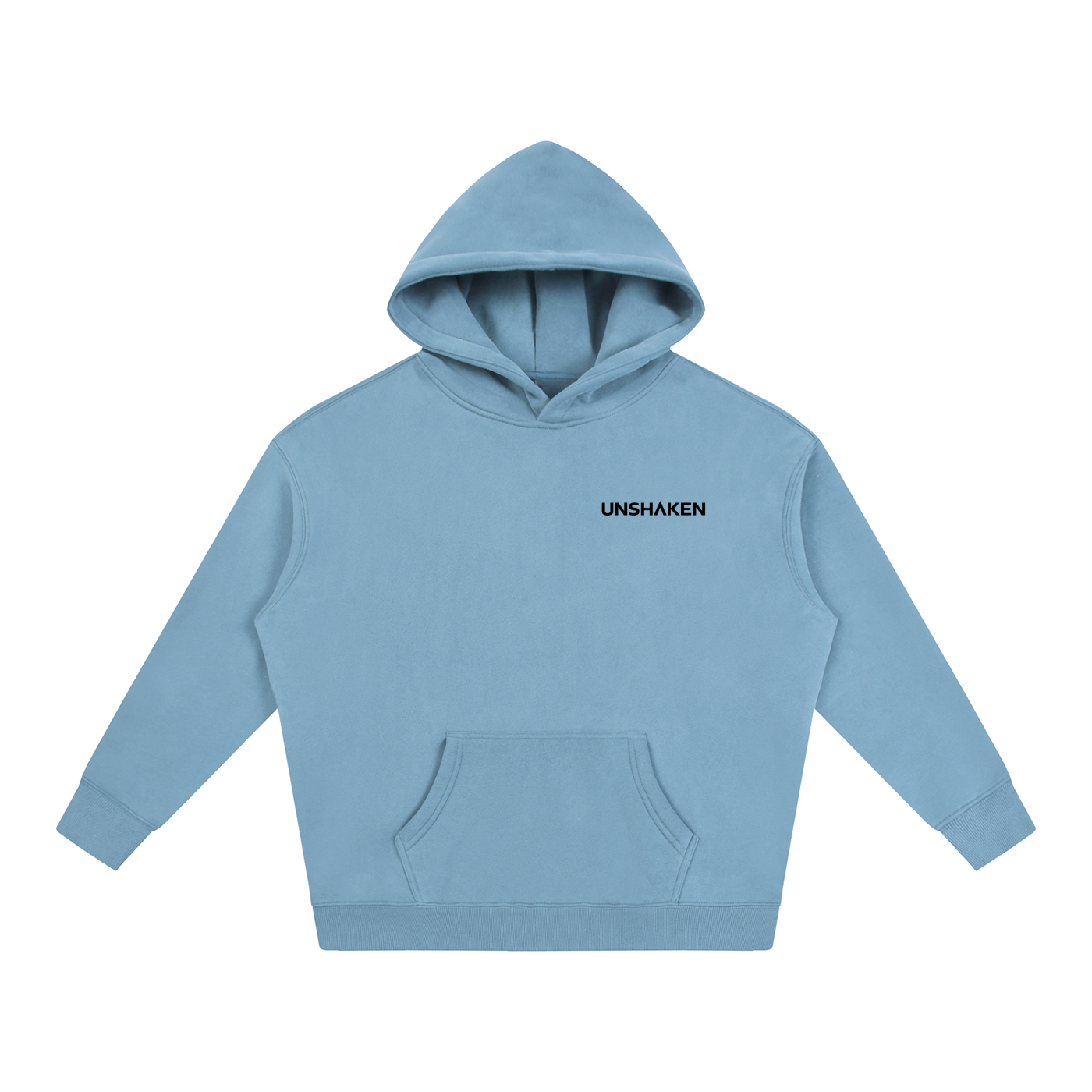Unshaken Foundation Built On The Rock Oversized Hoodie