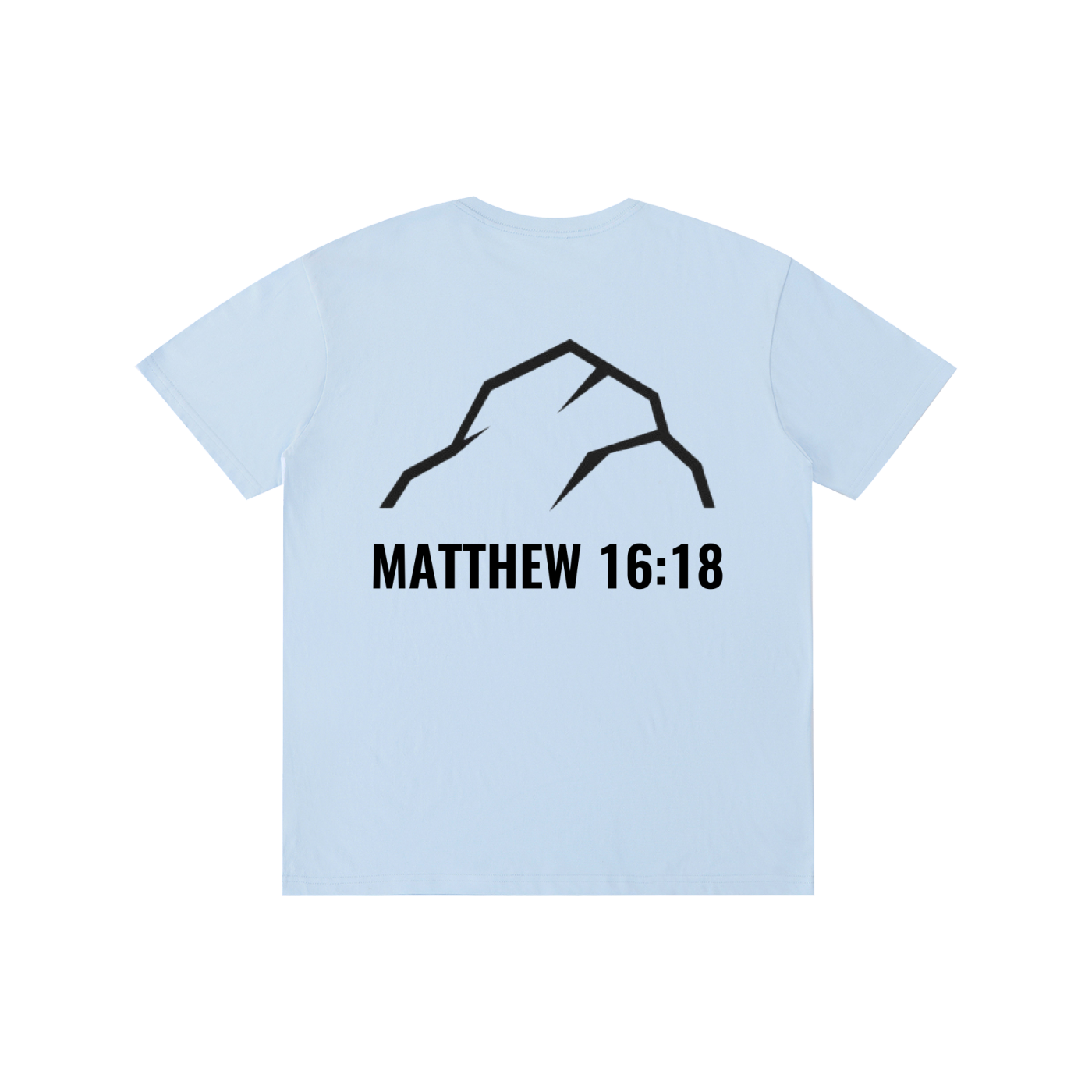 Unshaken Foundation Matthew 16:18 Cotton Tee