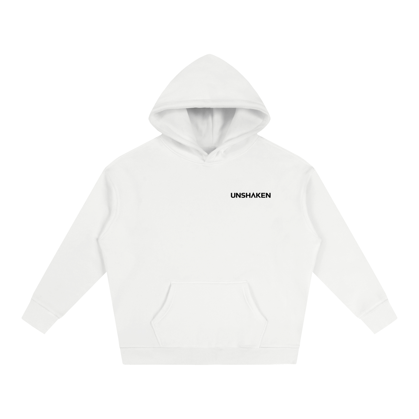 Unshaken Foundation Built On The Rock Oversized Hoodie