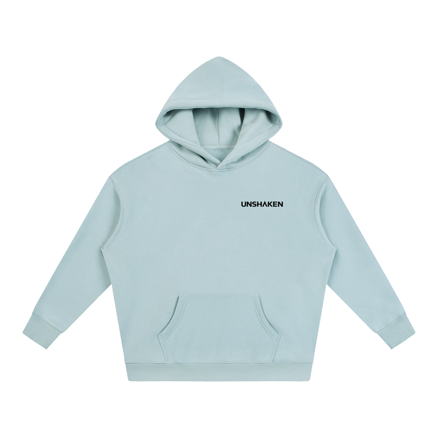 Unshaken Foundation Built On The Rock Oversized Hoodie